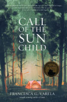 The cover of Francesca's novel, Call of the Sun Child.